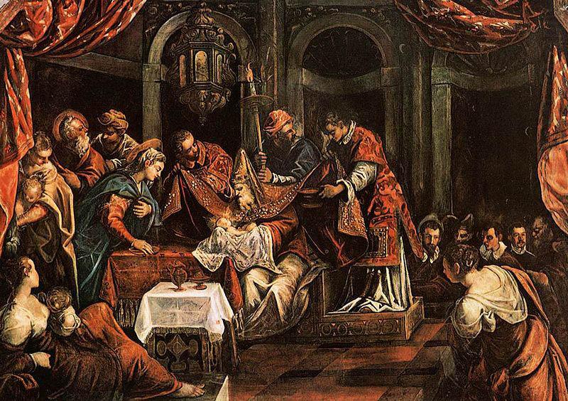 The Circumcision, Domenico Tintoretto